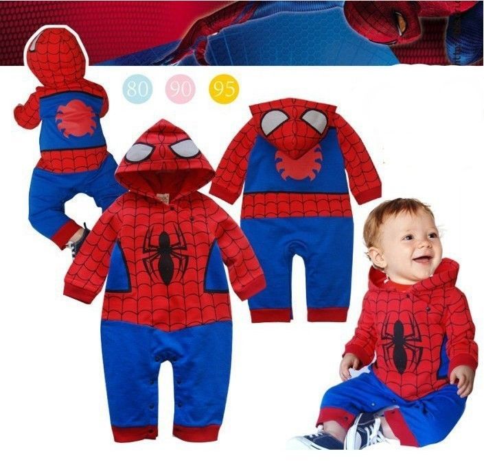Compra 2013 BEBÉ De La Moda, La Ropa Hermosa Spiderman Modelado De Bebé A  Los Gemelos Siameses De Ropa Barato | Entrega Rápida Y Calidad | Es.Dhgate