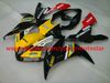 Gratis Anpassa Fairing Kit för 2004 2005 2006 Yamaha YZF-R1 04 05 06 YZFR1 YZF1000 YZF R1 Yellow Black Fairings Kit