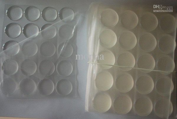 

12000pc clear back re in dot adhe ive ticker 1 quot circle 3d epoxy ticker dome 04