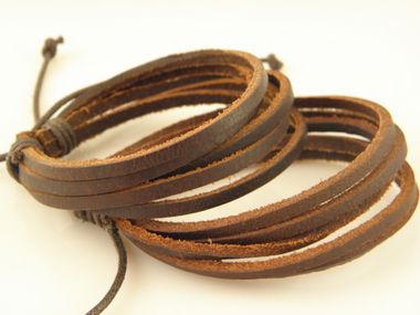 2019 Factory Price Genuine Leather Wrap Bracelets Mens Handmade Leather Jewelry From Gavin4158 ...