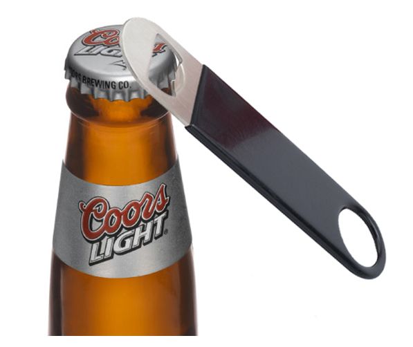 Beer Bottle Opener Flat Vinyl Bottle Opener 18.2cm Bar Stainless Steel