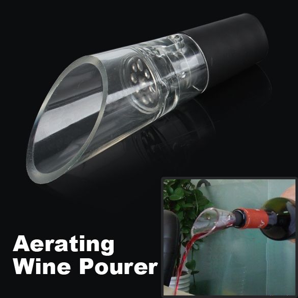 Il più basso 50 pzlot Decanter Bottiglia di vino Tappo superiore Imbuto di scarico Versatore1047163