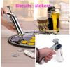 Low Price 24sets/lot Cookie Press Machine Biscuit Maker Cake Making Decorating Gun Kitchen Tools Set