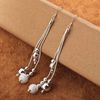Mix Styles 50Pairs Fashion 925 Silver Cute Ladies Dangle Earrings Multi Choices Earrings Mixed