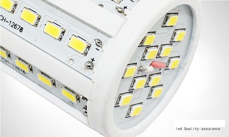 Tanie 5 -częściowe światło LED LED LED Light 15w E27 LED żarówka E14 B22 5630 SMD 60 LED 1800LM ciepłe białe żarówki 110V 130V 2207531942