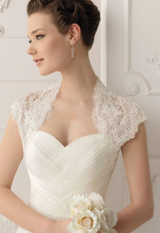 dress with shrug jacket