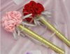 Carnation flower pen Wedding Golden ink sign in pen Wedding Reception Guest Sign In Bridal Shower pens festive party props