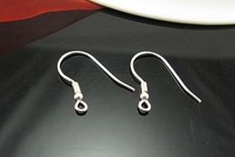 1000pcs 21*10mm High quality shiny Stainless steel Earring Hook For Earring Findings .DIY Jewellery