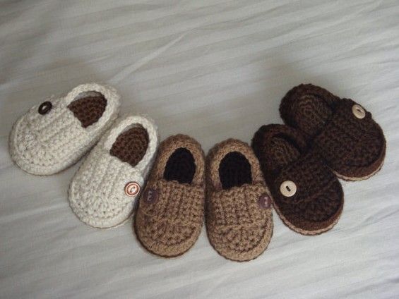 crochet baby boy sandals