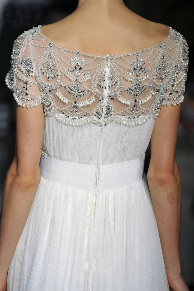 Discount2013 Fall Wedding Dresses Bateau Short Sleeves