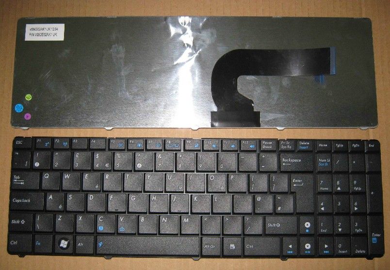 Keyboard Removal Replacement How To On Asus X54 X54b X54c X54h X54l X54x Youtube