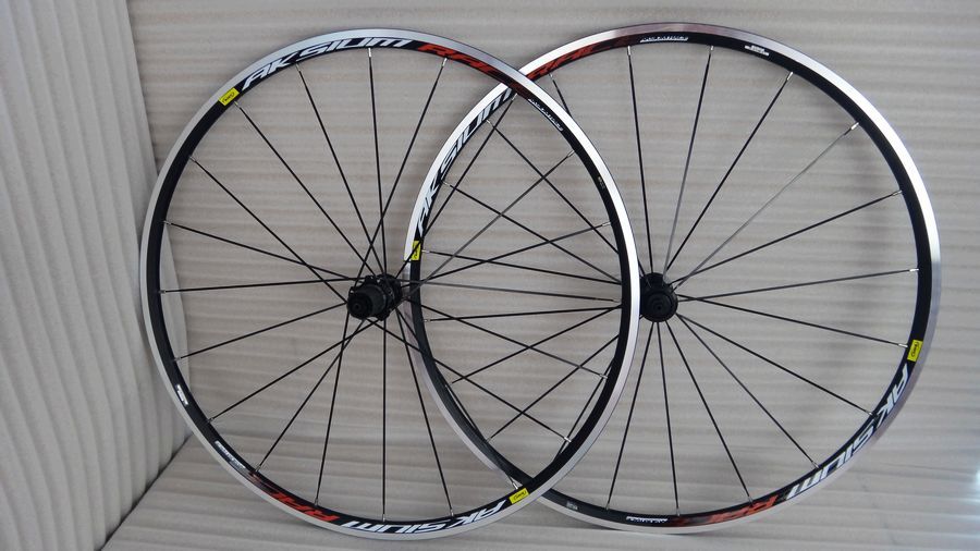 2013 Alloy Wheels 700C Road Bike Aluminum AK SIUM RACE Wheelset From