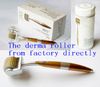 Dropship ZGTS derma roller 192 aghi in titanio, rullo derma in lega di titanio con manico dorato, freeshipping