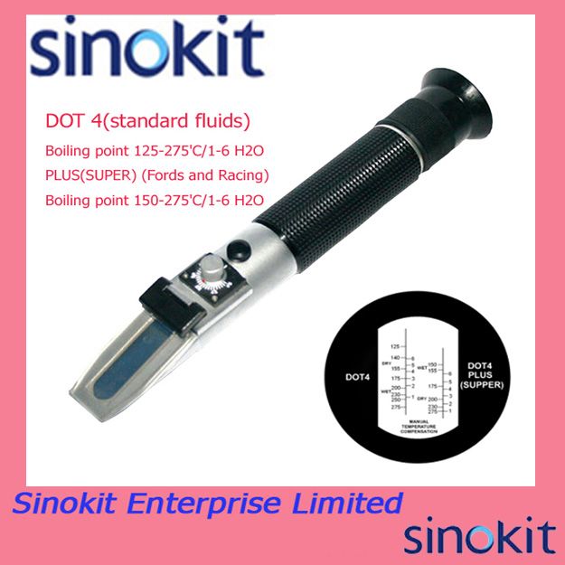 Wholesale Hand Held Brake Fluid Refractometer Antifreeze Coolant