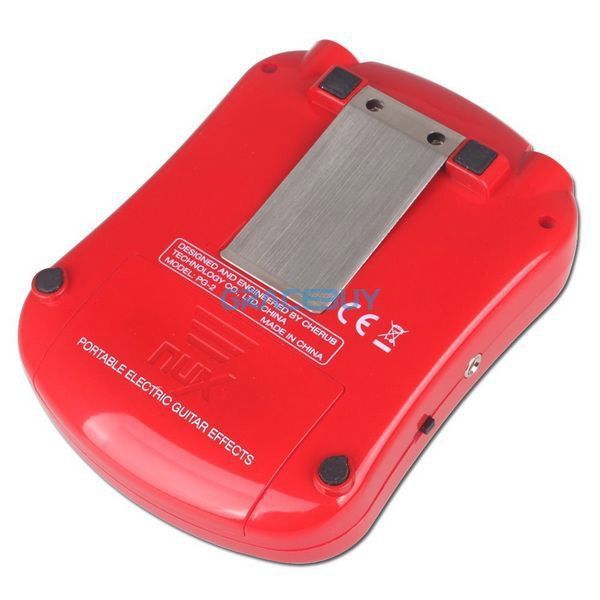 NUX PG 2 Portable Pedalboard For Guitar Multi Effects Chromatic/ Foot