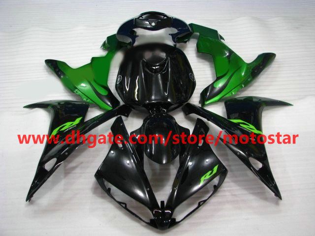 

Green bodywork for 2004 2005 2006 YZF R1 YZFR1 04 05 06 YZF-R1 full fairing kit +Free gift, Multi-color