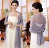 New Charming Classy 190cm*75cm Chiffon Wrap Different Color Actual Image Elbow