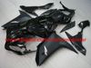 Flat Black White Moto Fairing för Yamaha 2007 2008 YZF-R1 07 08 YZFR1 YZF R1 FAIRINGS KIT R17J