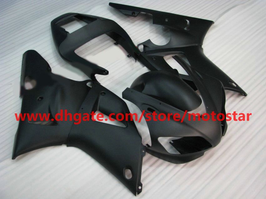 flat black body kit fairing for YAMAHA 1998 1999 YZF-R1 98 99 YZFR1 YZF R1 fairings body kit BA2R1