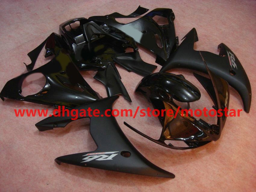 Flat Black Fashion for Yamaha YZF-R6 2003 2004 YZFR6 03 04 YZF R6 YZF600 CATP R8K4