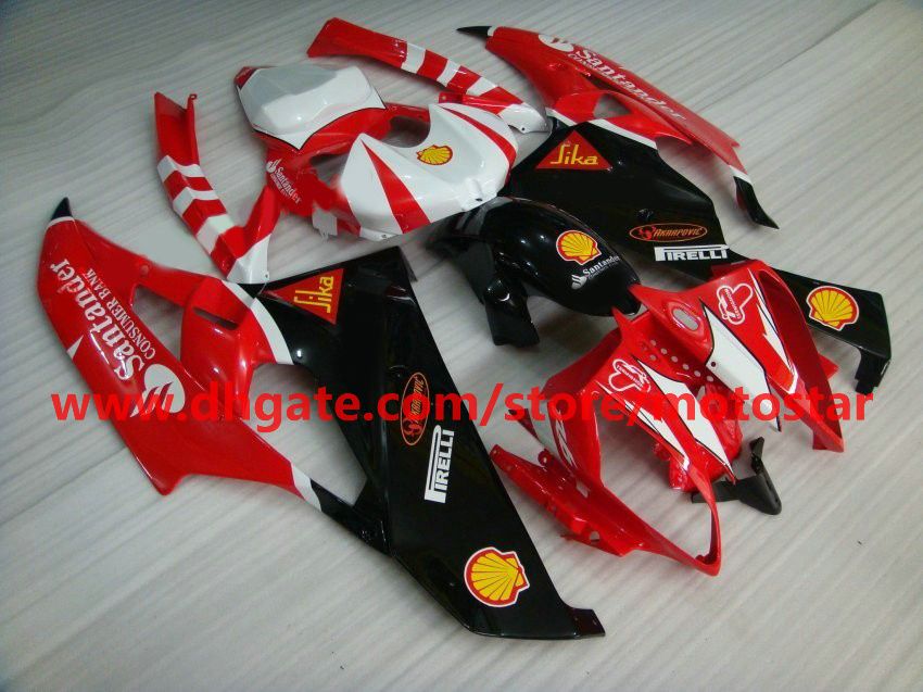 

red black santander fairing for 2006 2007 YAMAHA YZF-R6 YZFR6 06 07 YZF R6 fairings kit R53A, Multi-color