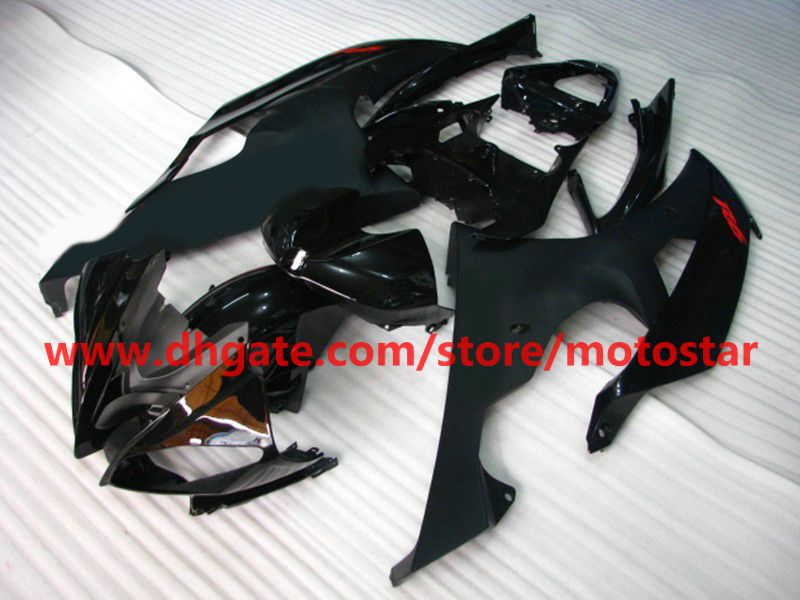 matt black bodywork fairings for YZF R6 2008 2009 2010 YZF-R6 08 09 10 YZFR6 600 yzf600 fairing kit