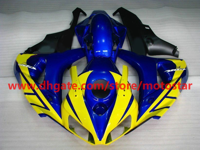 Vendita calda in iniezione blu giallo il 2006 2007 Honda CBR1000RR 06 07 CBR 1000RR FIELI RX1A