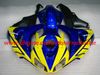 Hot koop geel blauw Injectie kuip voor 2006 2007 HONDA CBR1000RR 06 07 CBR 1000RR stroomlijnkappen RX1a