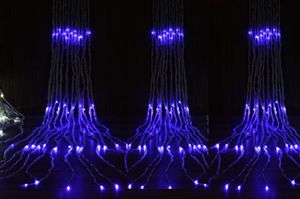3M M320 LED Wasserfall Vorhang Leuchten Feiertags Lampe Weihnachten Hochzeitsdekoration AU Großbritannien US EU Stecker V V
