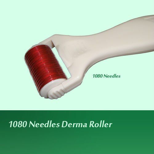 Högkvalitativ nyaste stil MT 1080 Titanium Derma Roller med 1080 nålar, 1080 Nålar Dermaroller för Skin Skönhet, Skönhetsutrustning 10st