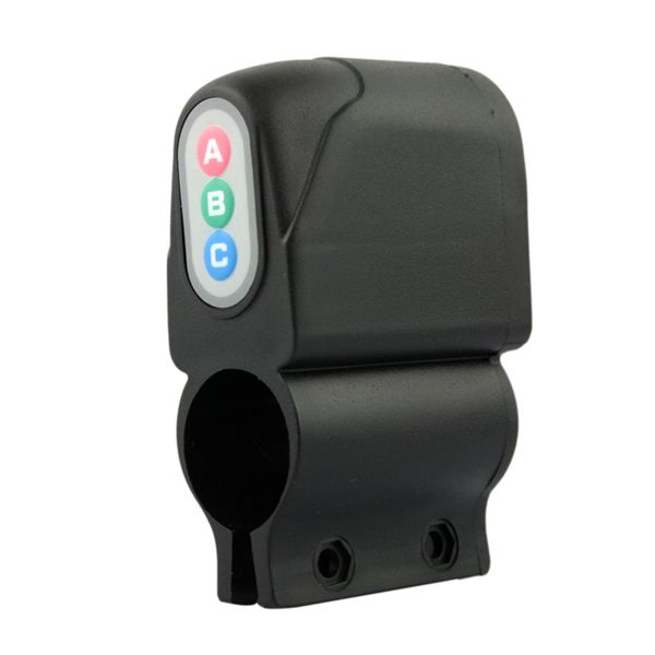 New Bike Bicycle Code Security Alarm 110dB Audible Sound Anti-theft Digital Lock