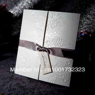 foldable wedding invitation