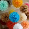 Party / Semester / Bröllop / Alla hjärtans dag Pom Pom Blooms 10 "Tissue Paper Pom Poms Flower Balls