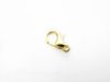 Big Size 20mm Messing Gouden Kreeft Sluiting Sieraden Bevindingen 200pcs / lot Gratis verzending