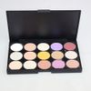 15-Farben-Lidschatten-Palette Nake Lidschatten-Palette 24 teile/los 2 Desighs Makeup Lidschatten-Suite 1#2#