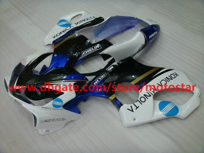 Konica Blue Fairings Kit för Honda CBR600F4I 2004 2005 2006 2007 CBR600 F4I 04 05 06 07 CBR 600 RX1A