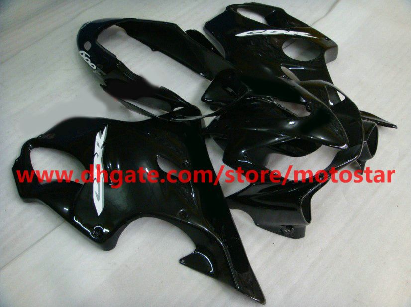 Customiz svart karosseri för Honda Fairing Kit CBR600F4I CBR600 F4I 04 05 06 07 CBR 600 2004-2007 FAIRINGS