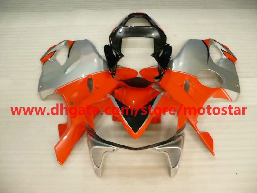 Customize gary bodywork for HONDA CBR 600F4i 2001 2002 2003 fairings kit CBR600 F4i 01 02 03 fairing set