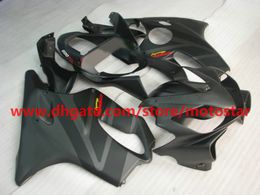 Injection mold bodywork fairings kit for HONDA CBR 600F4i 2001 2002 2003 CBR600 F4i 01 02 03 flat black
