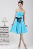 Lady Knee-Length Bridesmaid gown Party Evening Cocktail Dress skirt