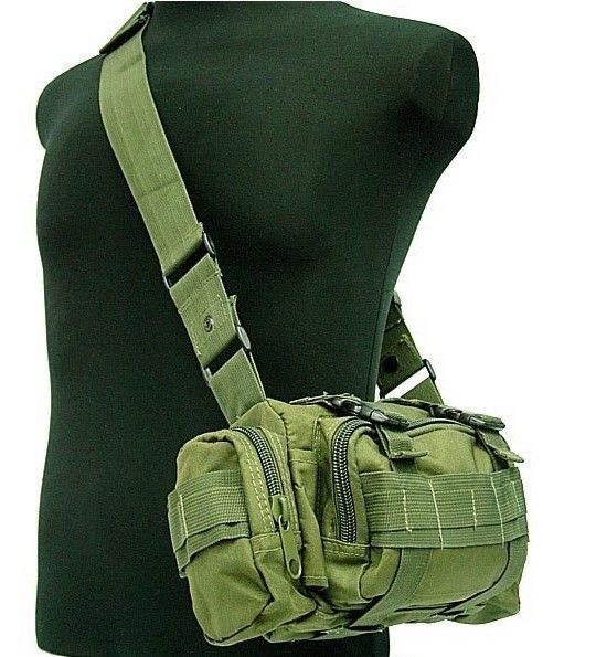 SWAT Molle Utility Hunting Waist Pouch Bag Pack OD From Scopes, $16.22 ...