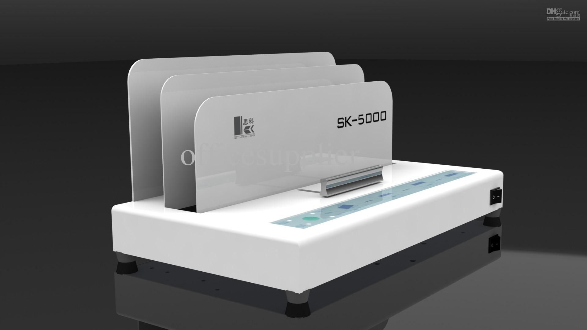 2019 Thermal Binding Machine SK 5000 For A4 50mm Thickness Binding