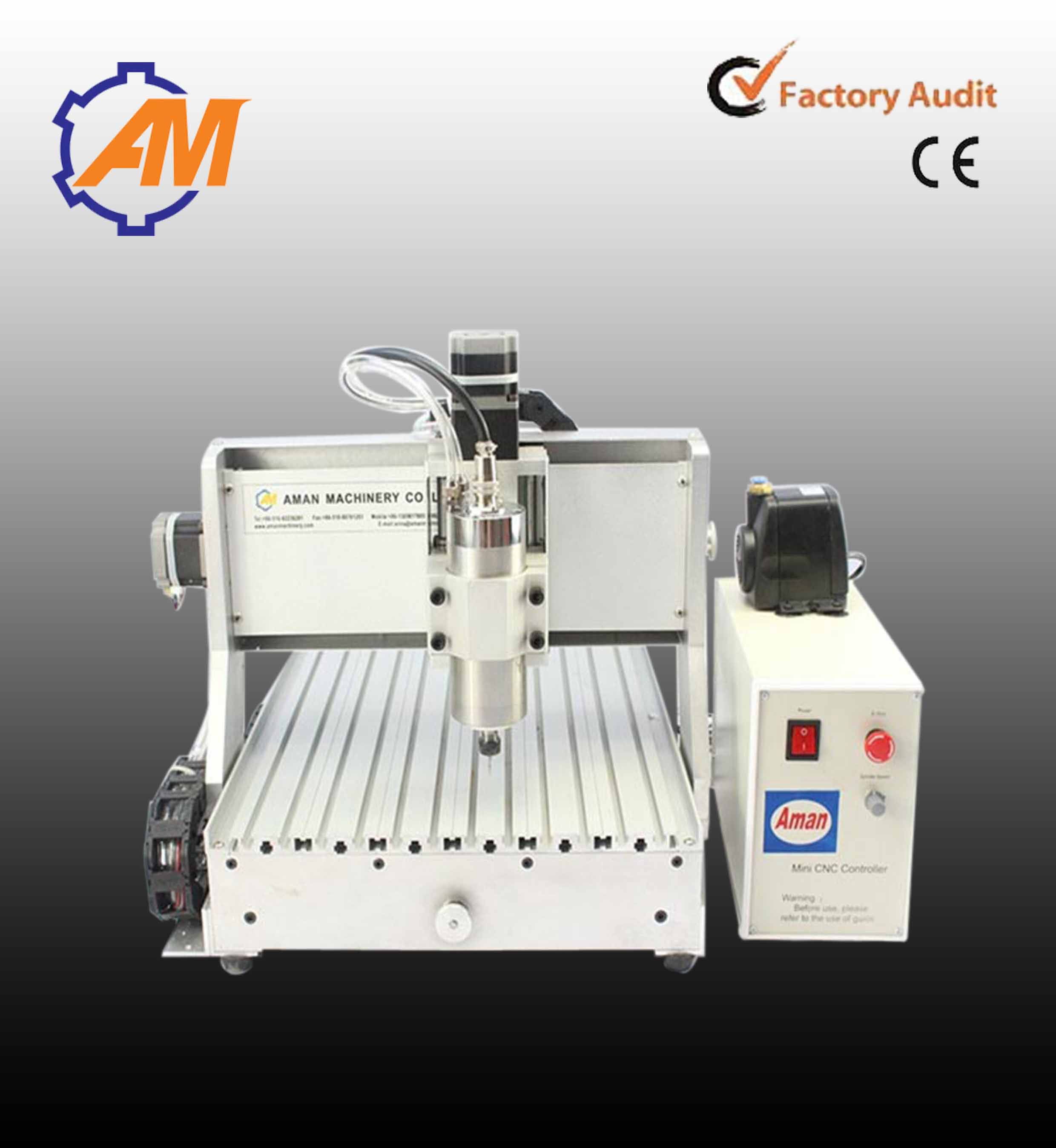 Yüksek kaliteli cnc 3040 3 eksen 800 w mini oyma makinesi ahşap metal taş cnc router