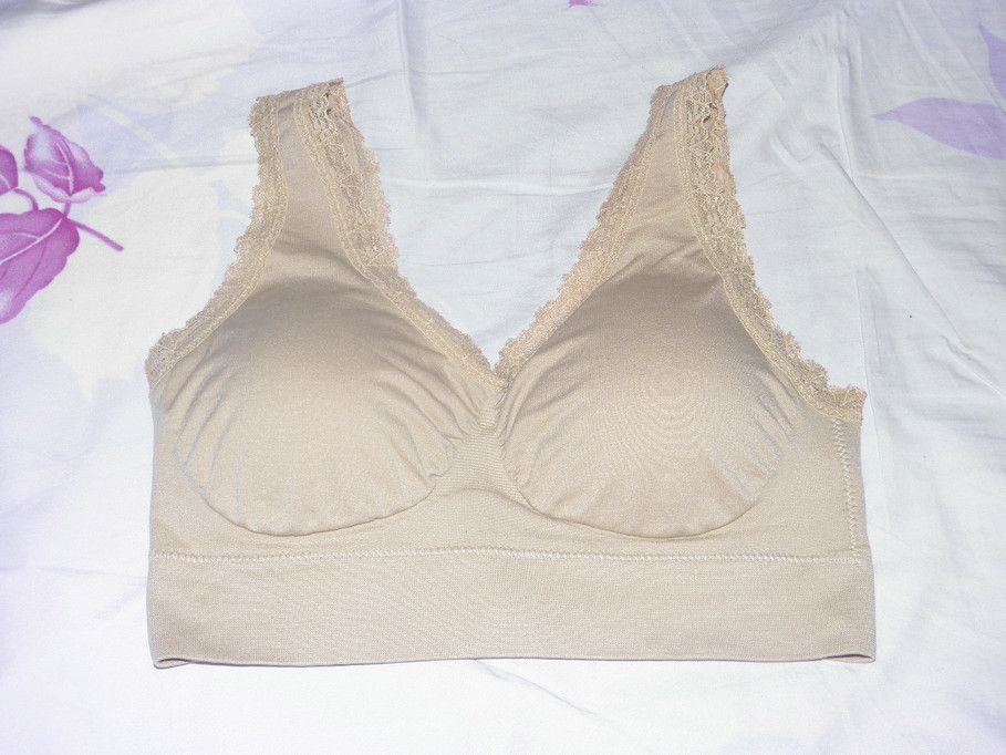 CP ! Soutien-gorge en dentelle parfaite avec support de coussinet, sans bretelles, sans clips, sans fils/pull sans couture/sans boîte de vente au détail