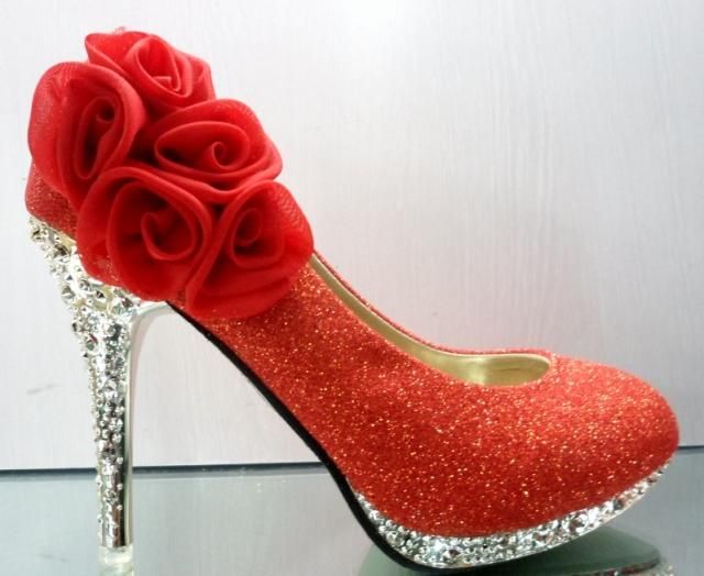 Novo Glitter VERMELHO 10cm Nupcial Sapatos De Salto Alto Sapatos De  Casamento Sapatos Da Dama De Honra Do Partido Sapato Tamanho 34 39  \u0026Amp;Gt;\u0026Amp;Gt;866jj De Superstar886, $124,46 | Pt.Dhgate.Com