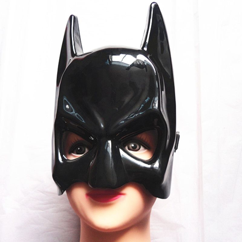 2015 Real Airsoft Mask Dark Vador Halloween Costume Party Mask Cartoon Simulation Male Children Adults Batman Black Plastic And Half Face