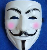 UY Fawkes v Vendetta Team Różowy blizny krwi maskaradowe maski Halloween Maska karnawałowa 20 sztuk