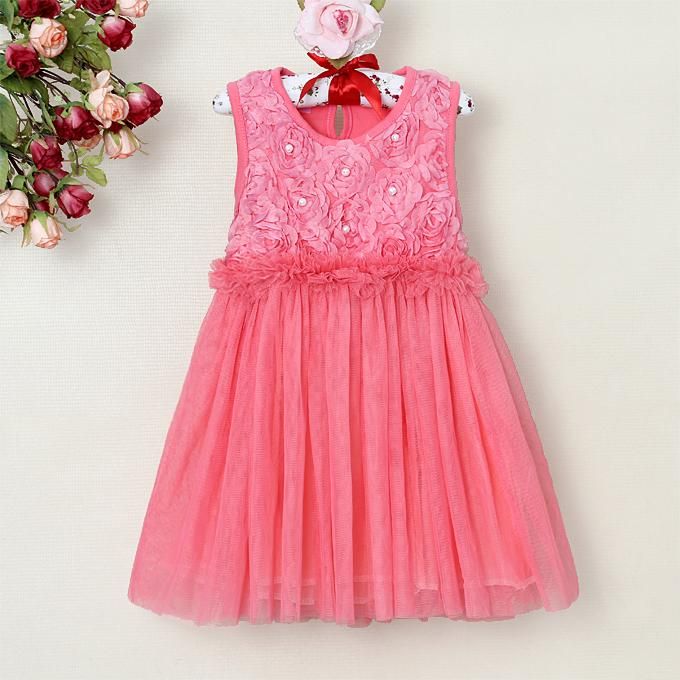 pink baby dresses