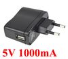 5V 1A USB Charger AC 5V Power Supply Travel Wall Adapter For MP3 MP4 Phone 500pcs/lot Free shipping