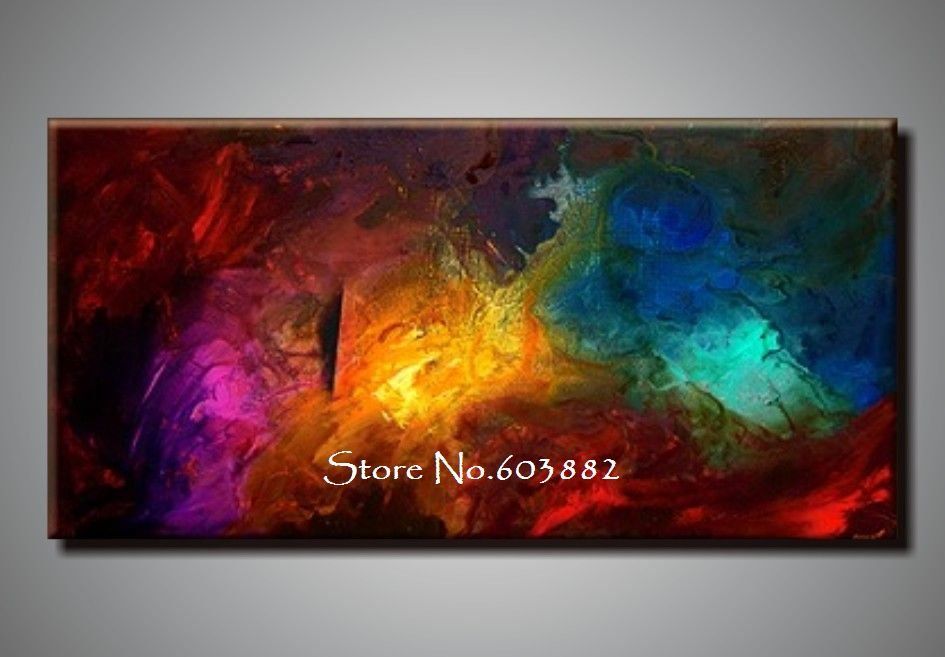 Dropship Products Of 100 Handpainted Large Canvas Wall Art High Quality Home Decoration Unique Gift Modern Decor Set In Bulk From Paintings Dhgate Com - Big Canvas Paintings For Home Decor